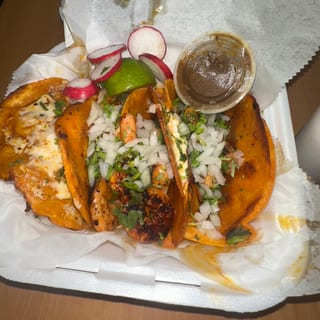 Camarón / Shrimp Birria-Tacos