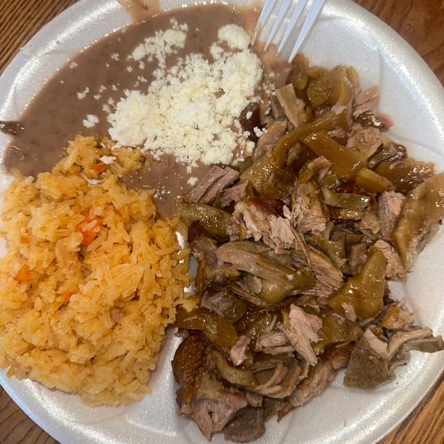 Carnitas / Pork Plate.