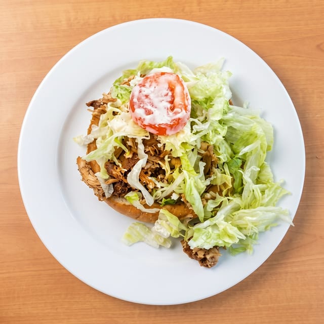 Sope Carnitas / Fried Pork Tips.
