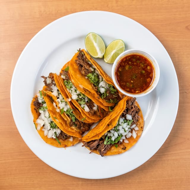 Quesabirria de Pastor / Al Pastor Birria Tacos.