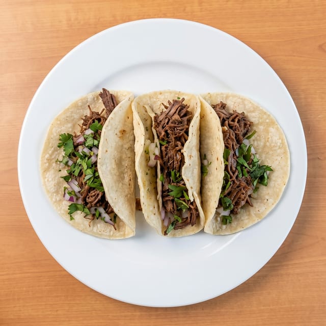 Tacos de Tripa / Beef Tripe.